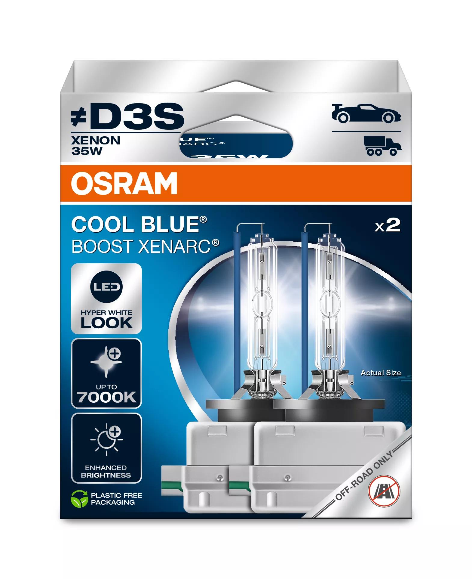 Osram D3S Xenarc Cool Blue Boost 66340CBB-HCB 2