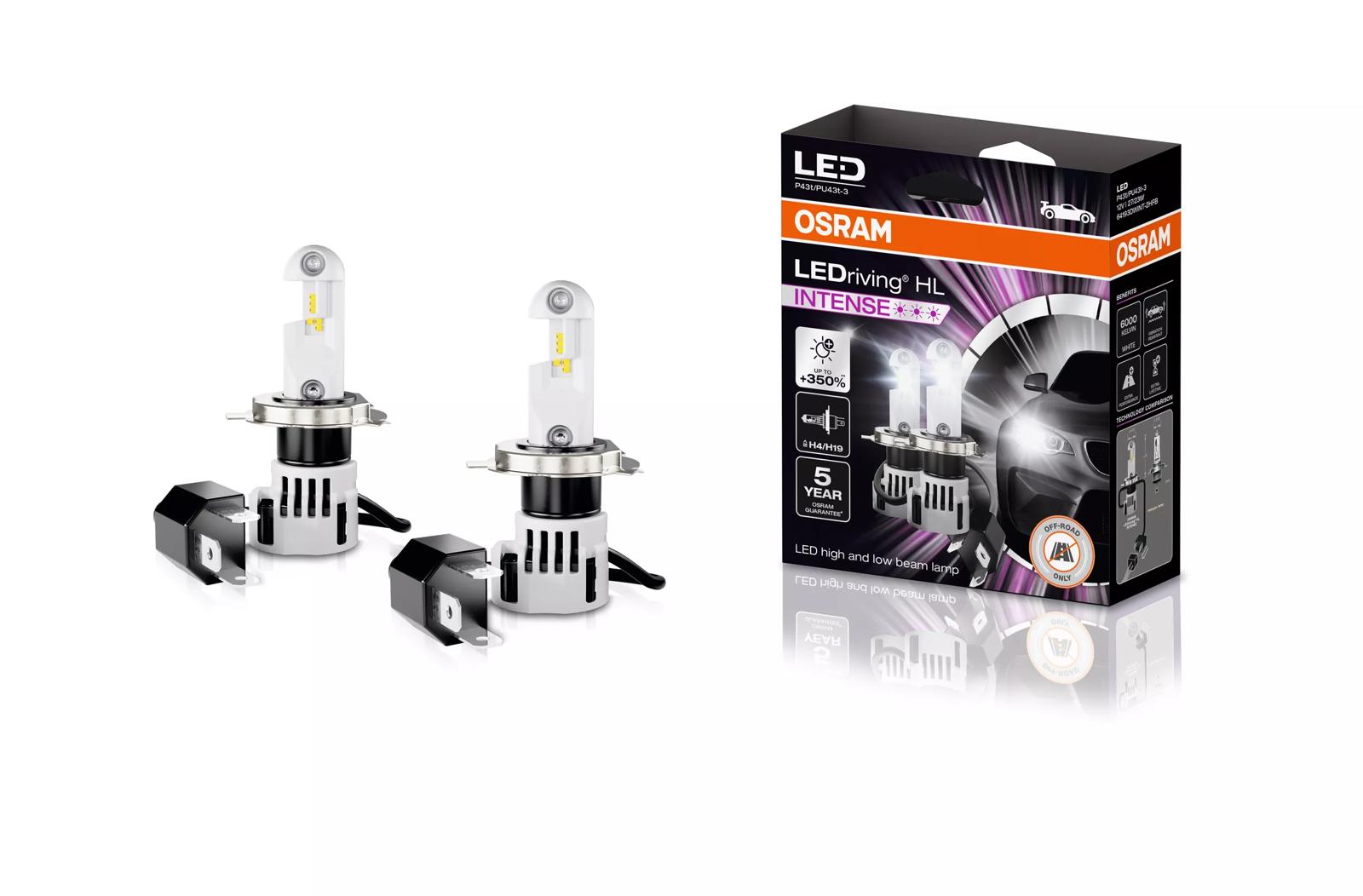 OSRAM H4/H19 LEDRIVING HL INTENSE 2